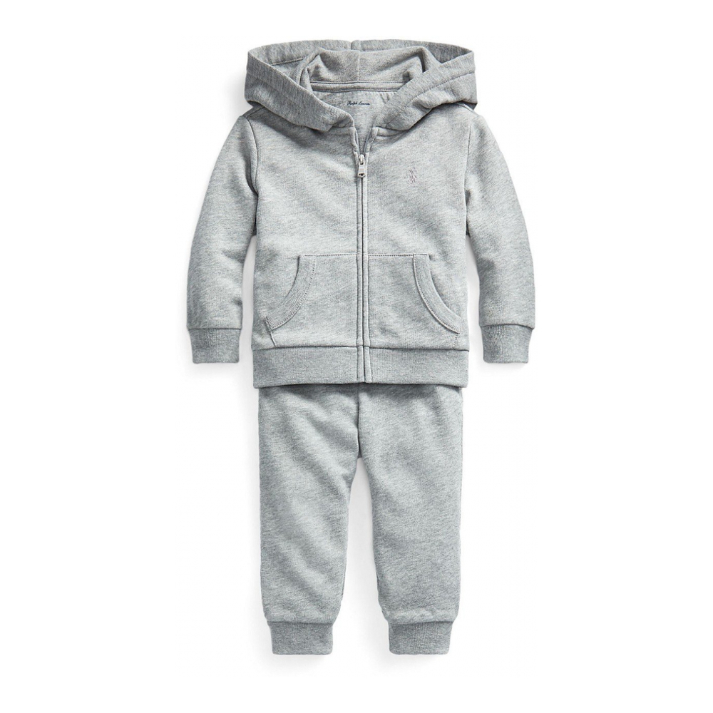 'French Terry Hoodie and Pants Set' pour Bébé