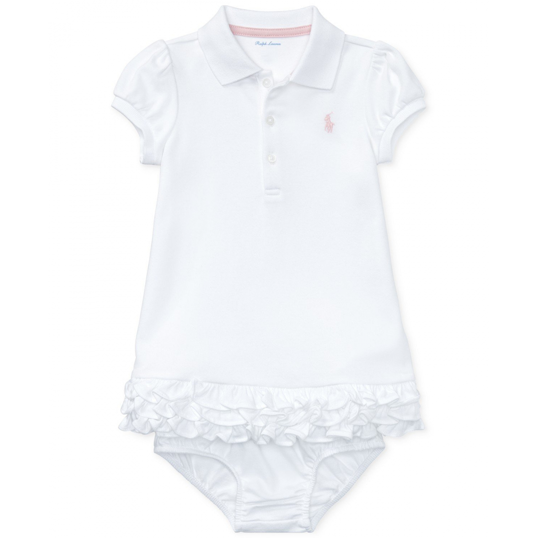 'Ruffled Trim Cupcake Dress' pour Bébés filles