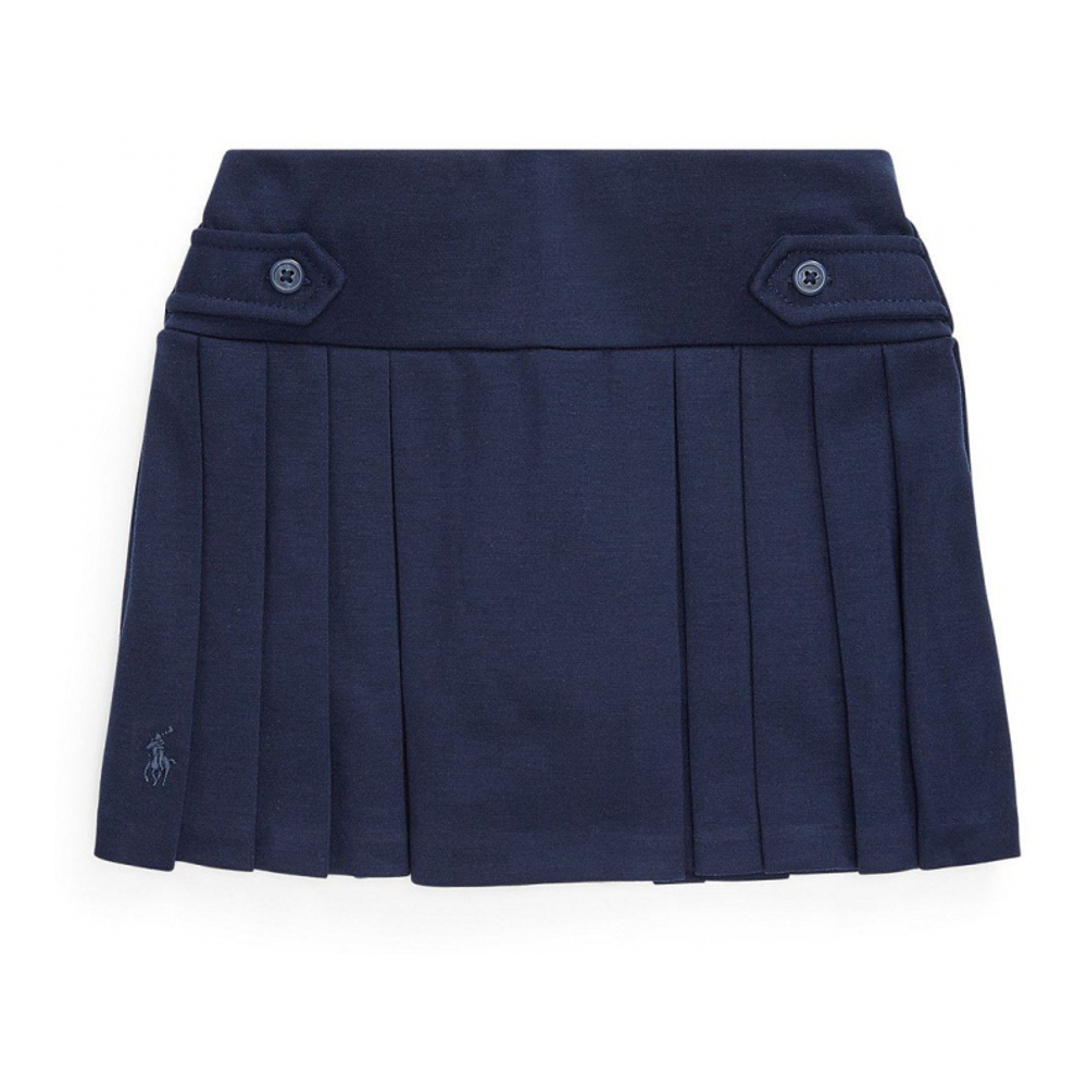 'Pleated Ponte Skort' pour Filles