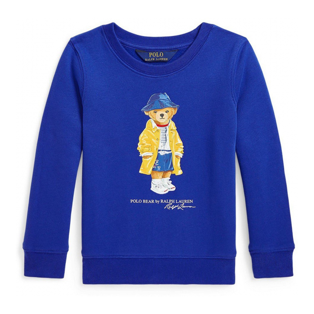 'Polo Bear Fleece Sweatshirt' pour Bambins & petites filles