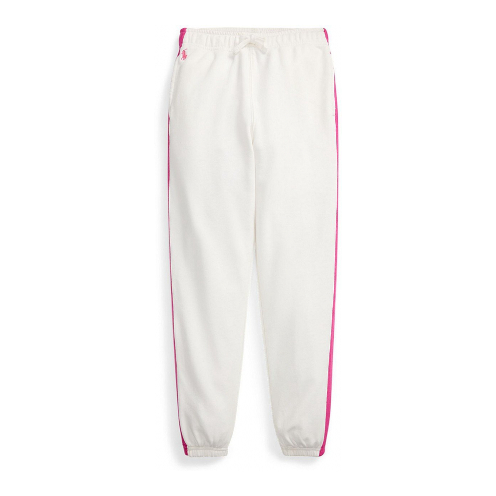 'Striped French Terry Jogger Pant' pour Grandes filles