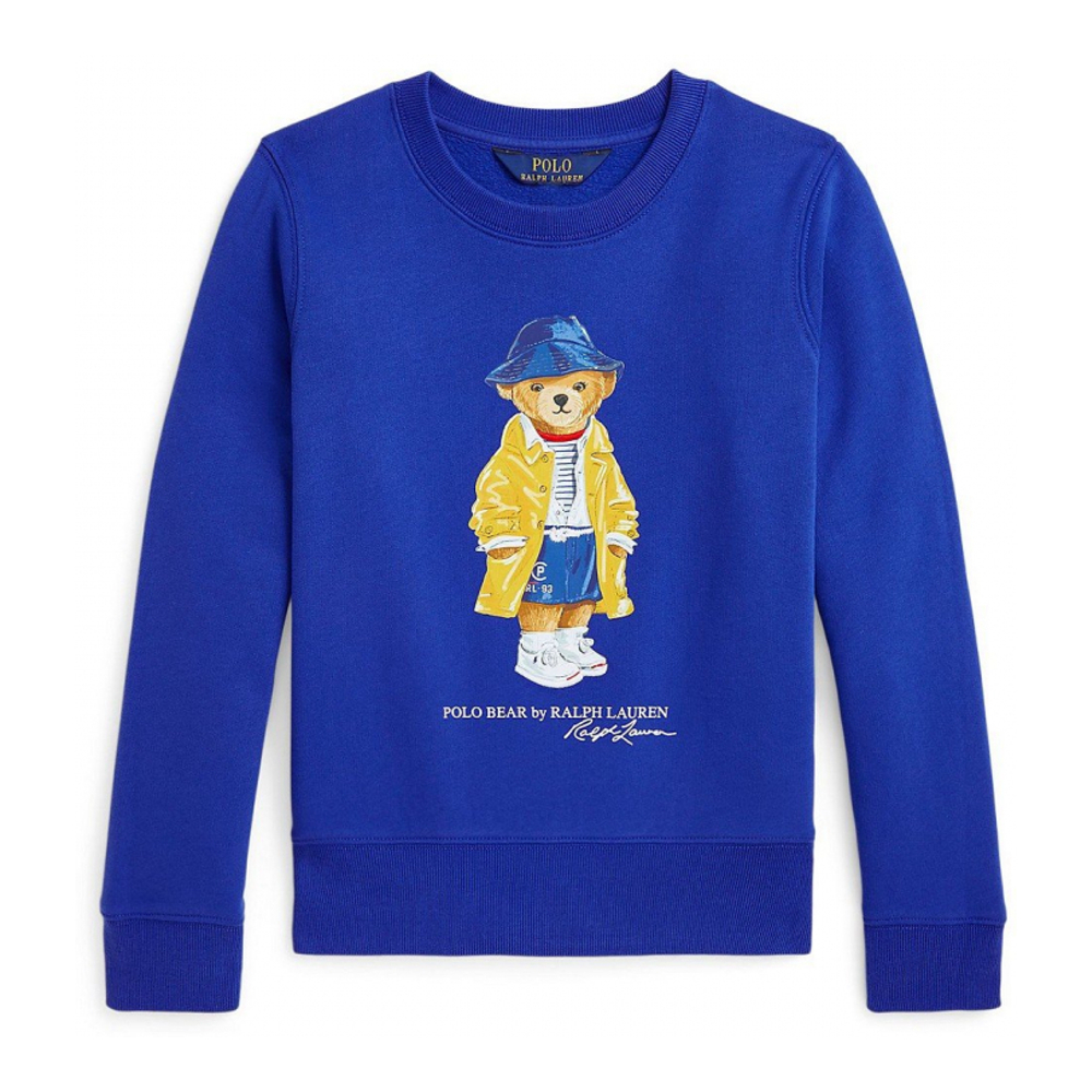 'Polo Bear Fleece Sweatshirt' pour Grandes filles