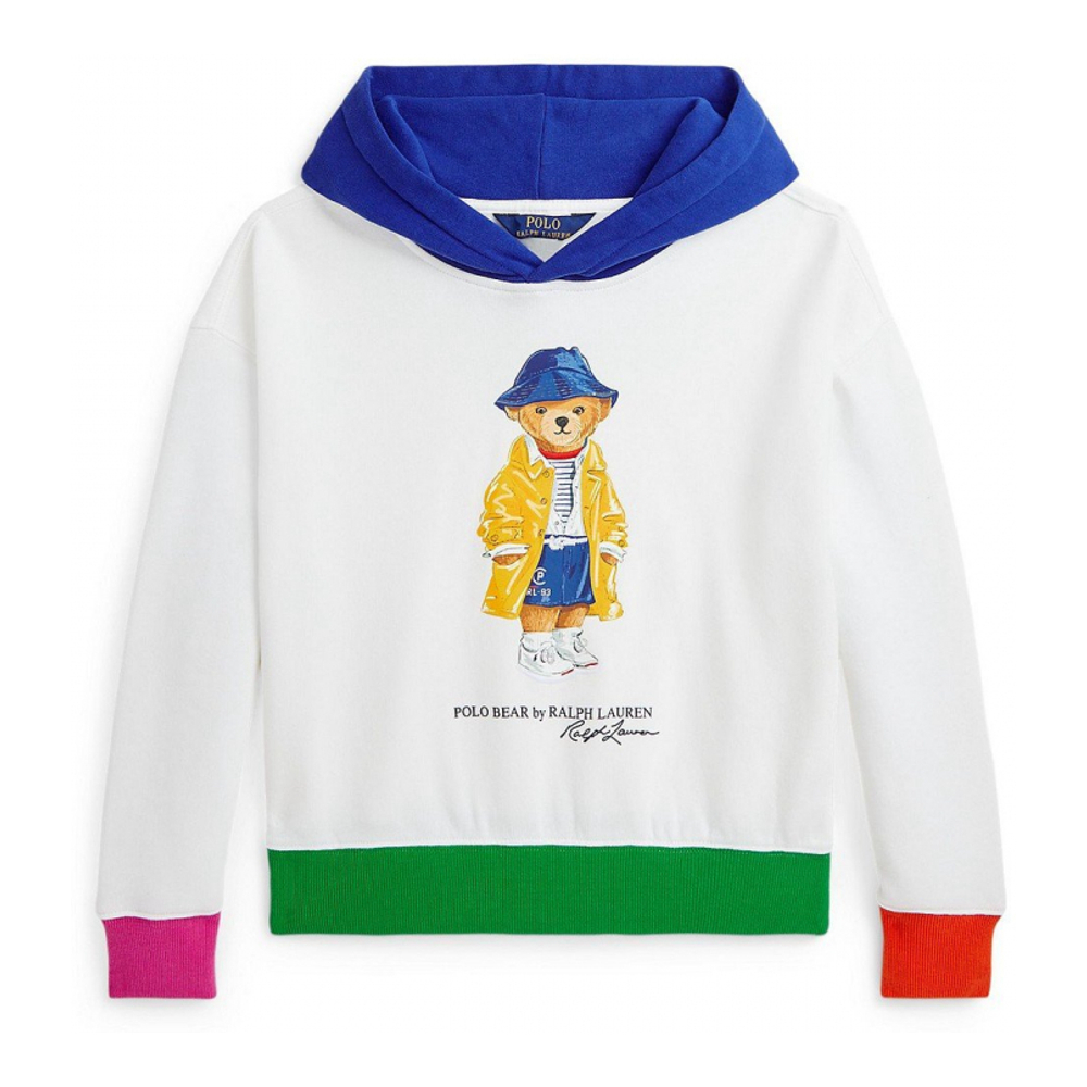 'Polo Bear Fleece Hoodie' pour Grandes filles