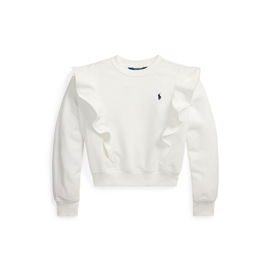 'Ruffled French Terry Sweatshirt' pour Grandes filles