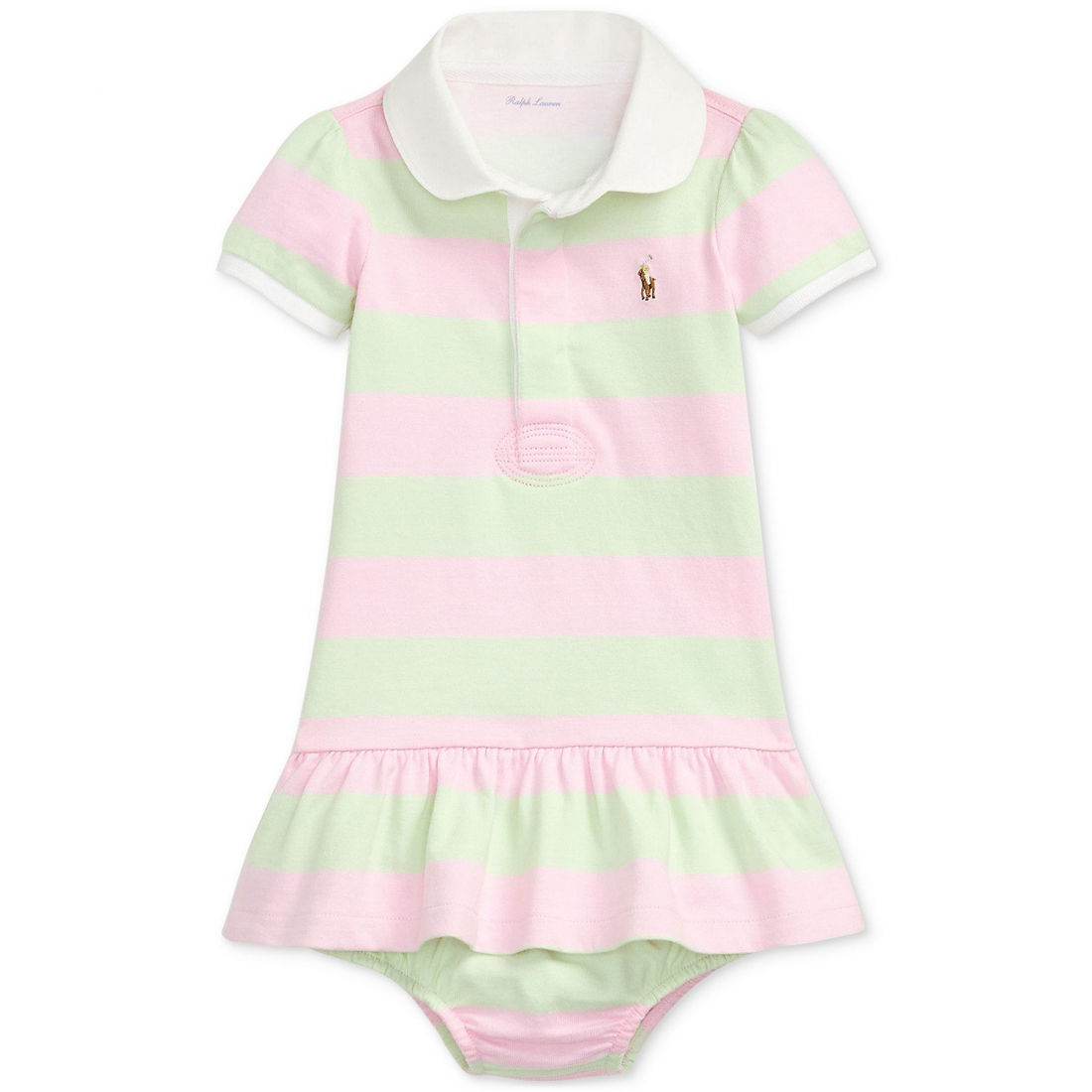 'Cotton Rugby Dress' pour Bébés filles