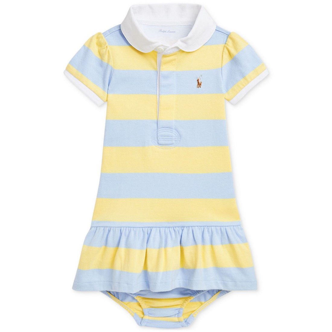 'Cotton Rugby Dress' pour Bébés filles
