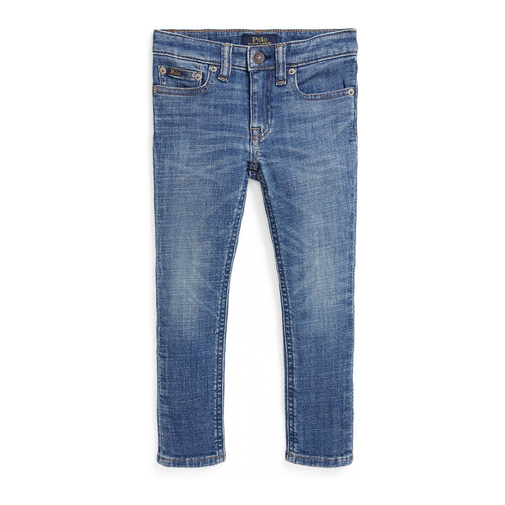 'High-Rise Skinny Fit Stretch Jeans' für kleinkind & kleine Mädchen