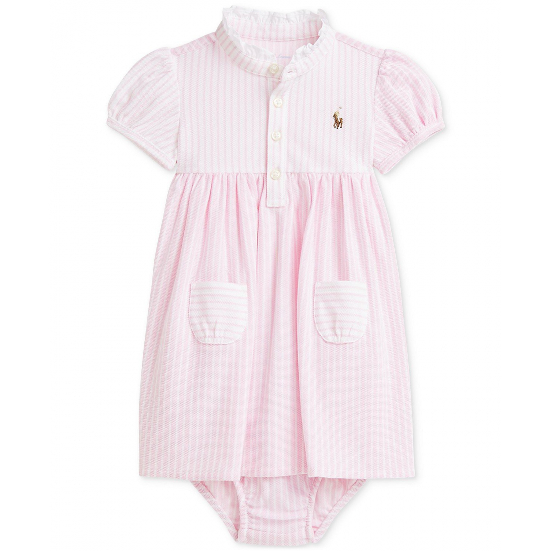 'Fun Striped Shirtdress' pour Bébés filles