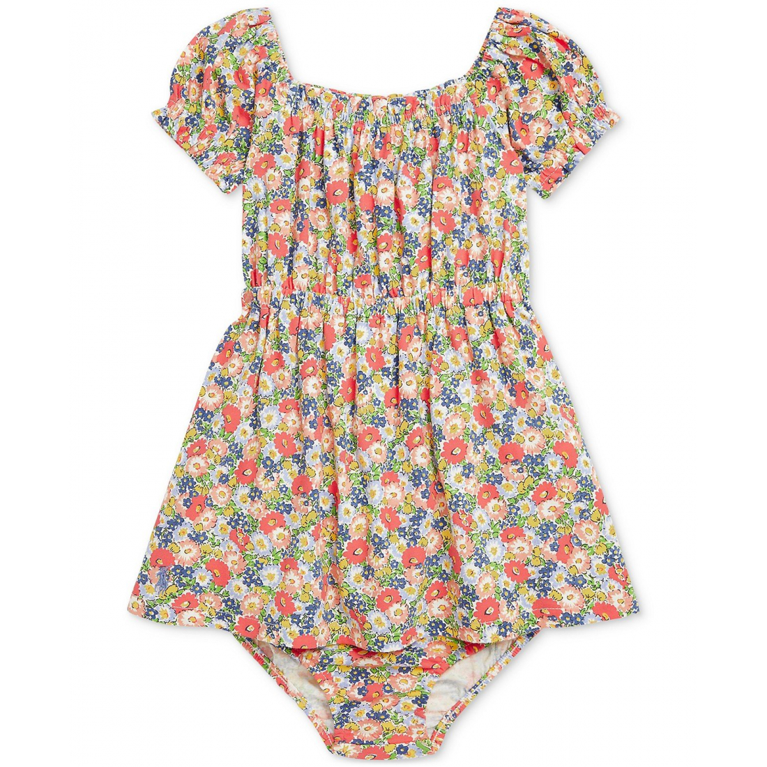 'Floral Cotton Jersey Dress' für Baby Mädchen