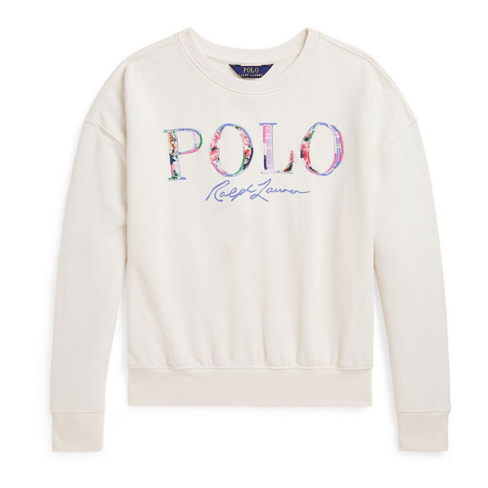 'Logo Terry Boxy Sweatshirt' für große Mädchen