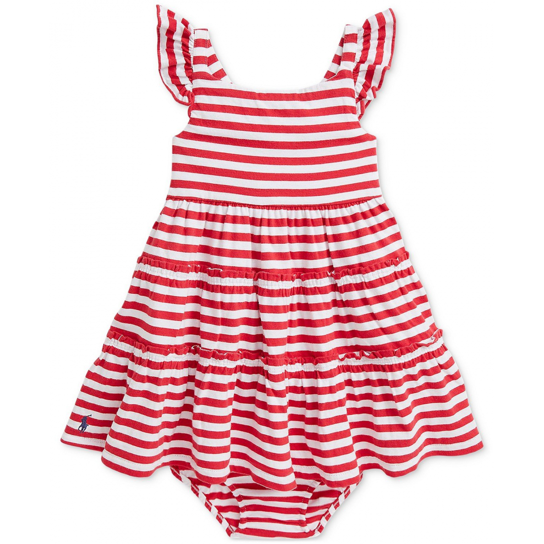 'Ruffled Jersey Dress' pour Bébés filles