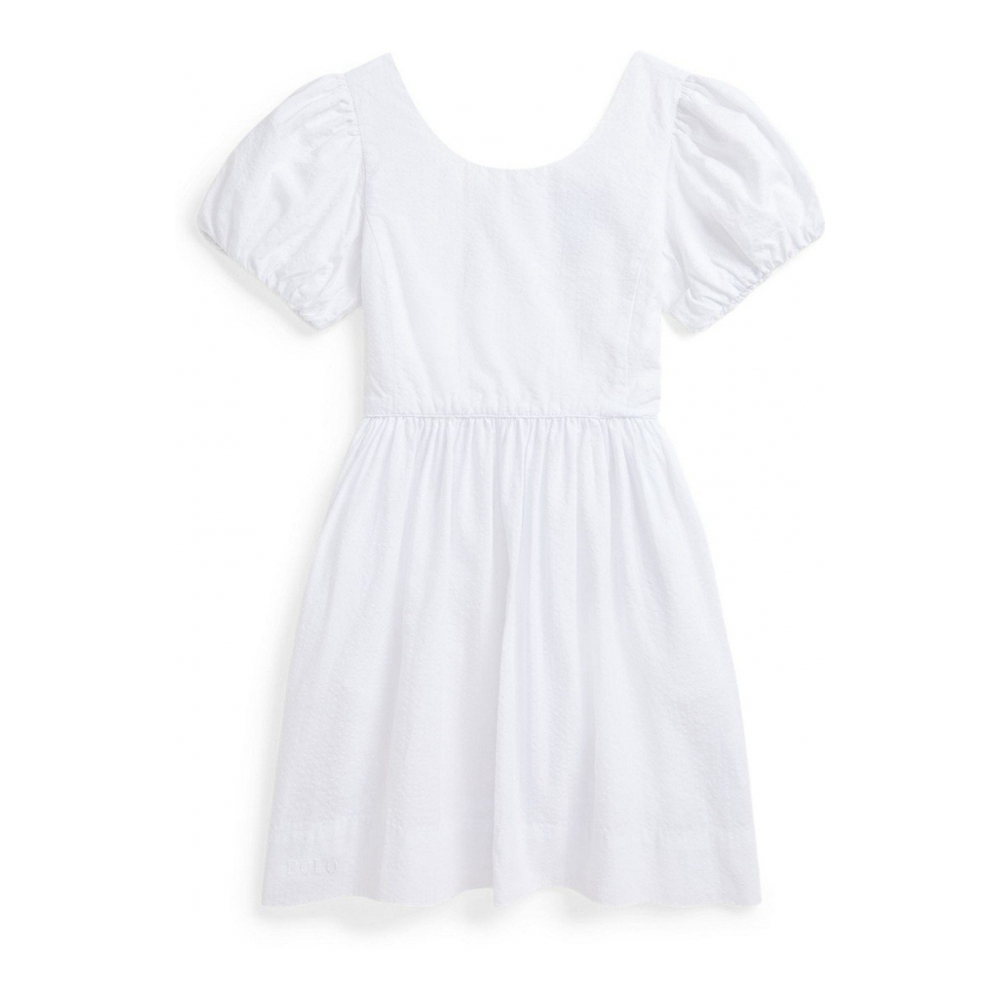 Toddler & Little Girl's 'Seersucker Dress'