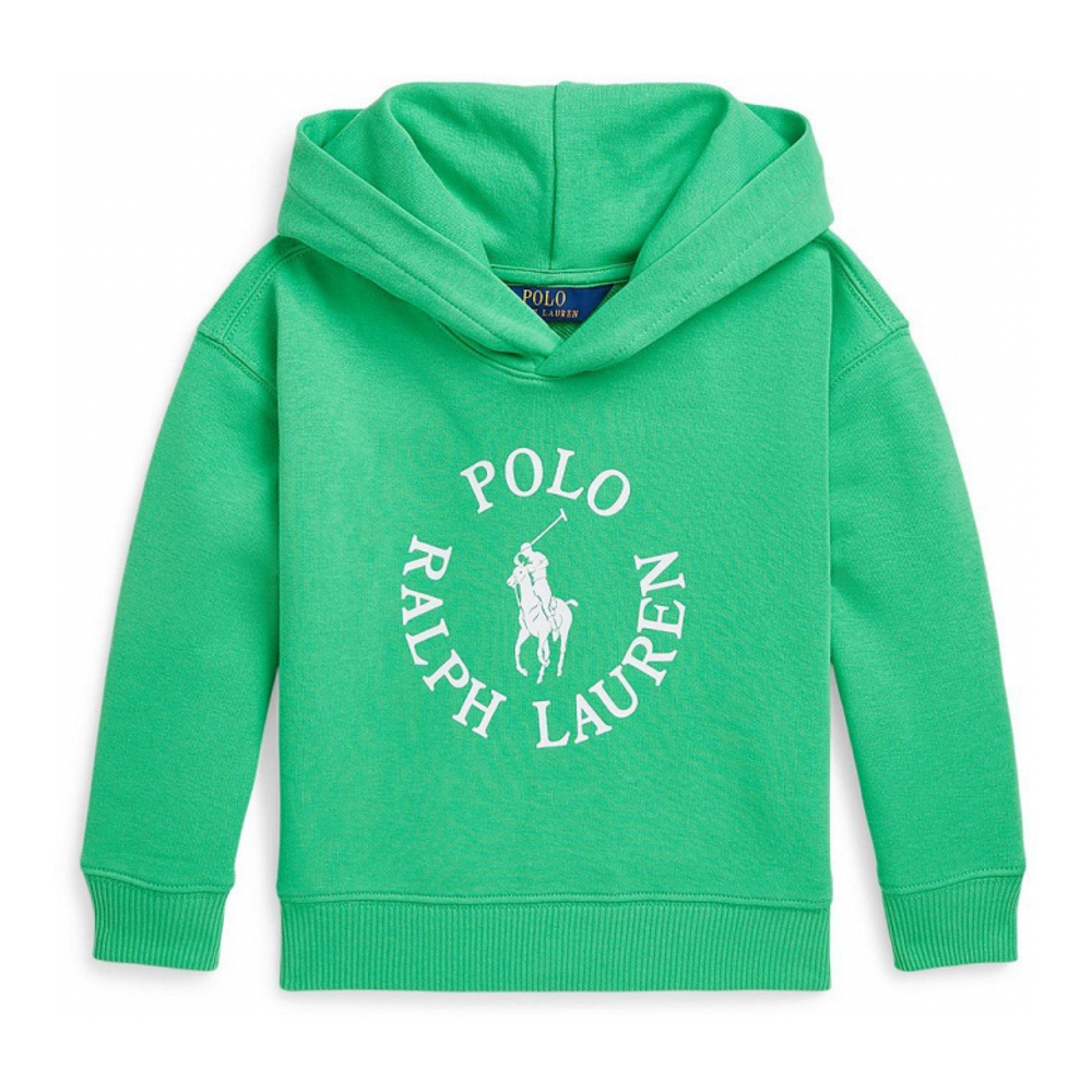'Big Pony Logo French Terry Hoodie' für kleinkind & kleine Mädchen