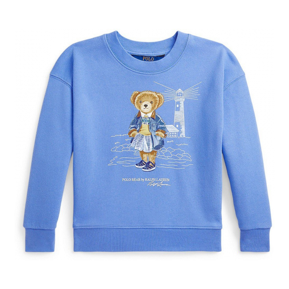 'Polo Bear Terry Sweatshirt' pour Filles