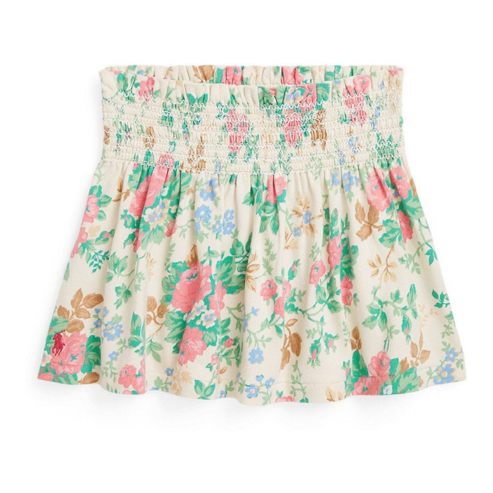 'Floral Jersey Skirt' für kleinkind & kleine Mädchen