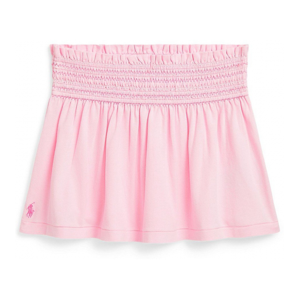 'Smocked Jersey Skirt' für kleinkind & kleine Mädchen