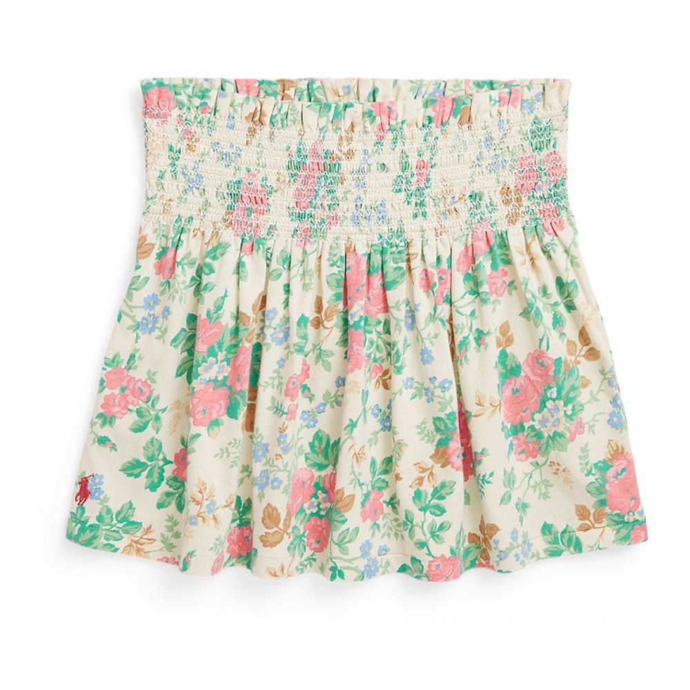 'Floral Jersey Skirt' für große Mädchen