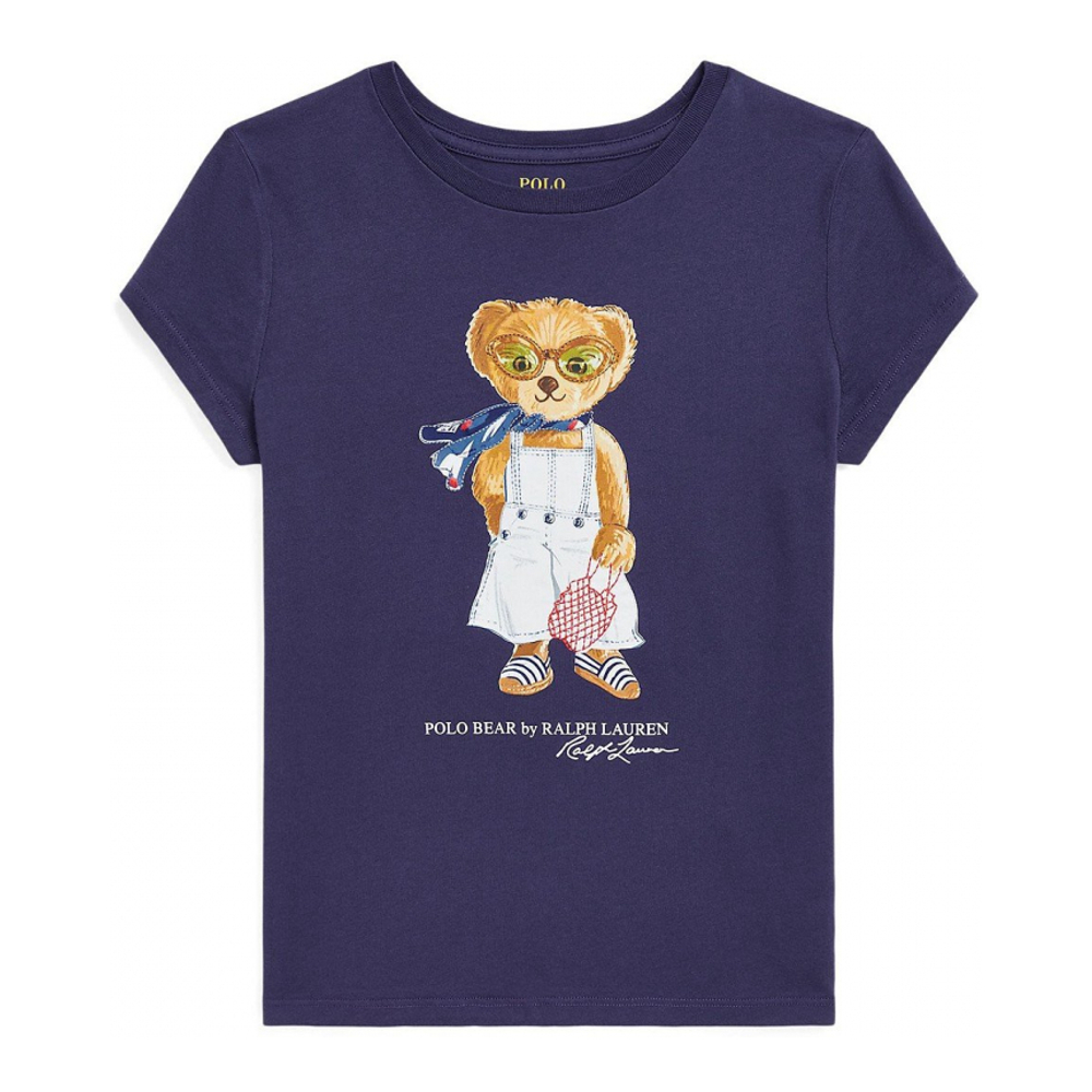 'Polo Bear Jersey T-Shirt' für große Mädchen