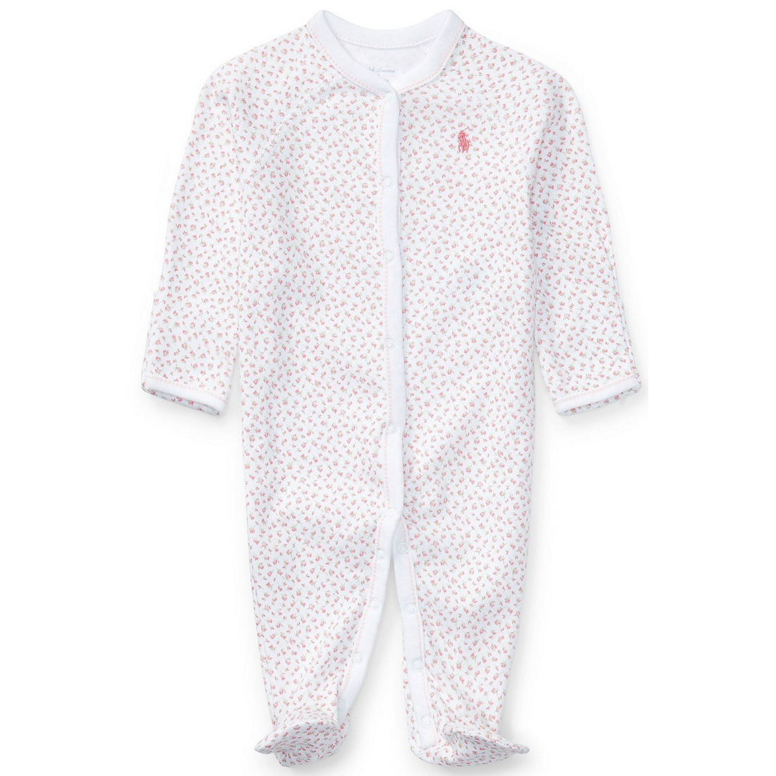 'Floral Cotton Coverall' pour Bébés filles