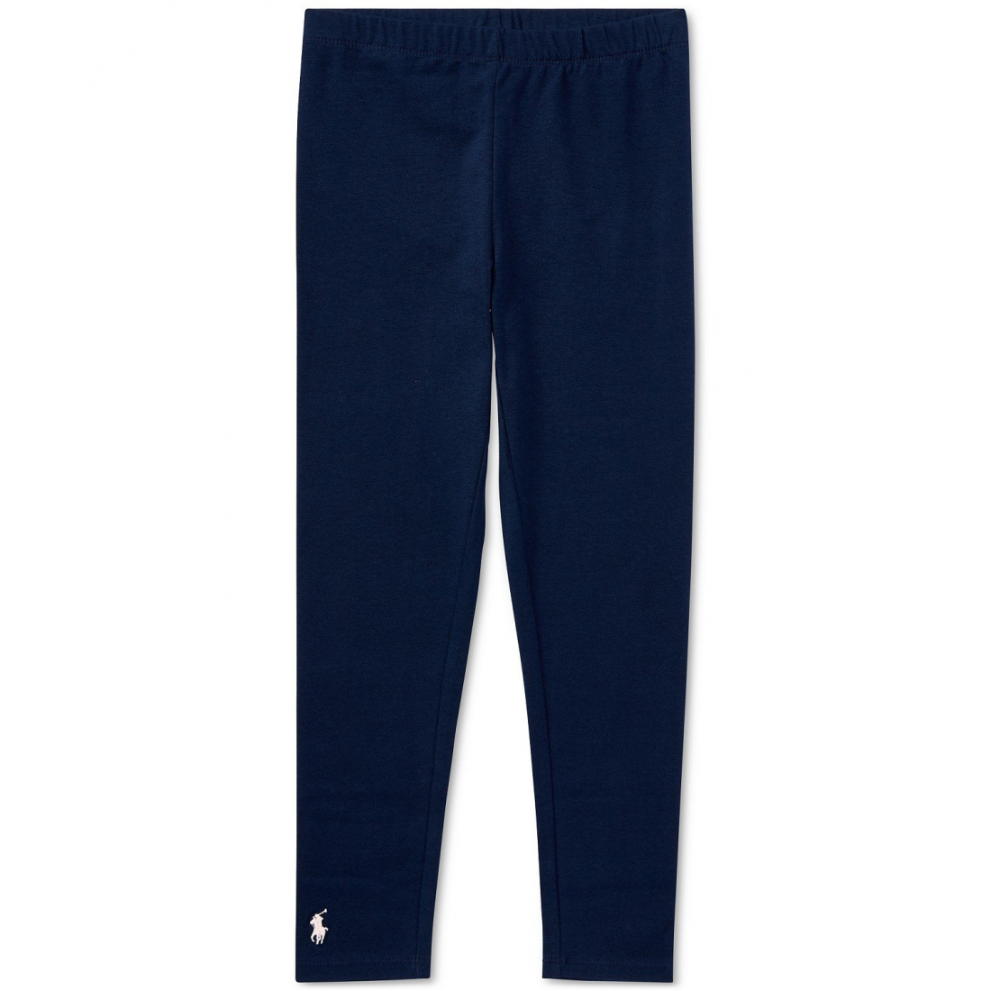 'Embroidered Pony Stretch Cotton Leggings' pour Filles