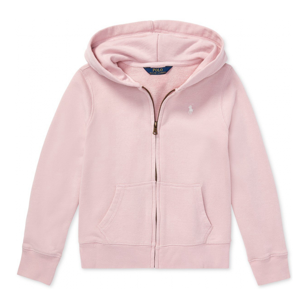 'French Terry Full-Zip Hoodie' pour Filles
