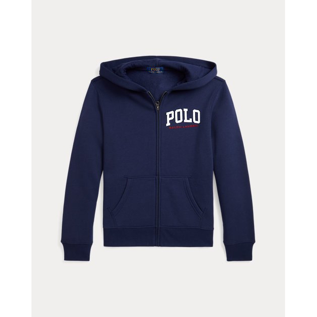 'Logo Fleece Full-Zip Hoodie' pour Grands garçons