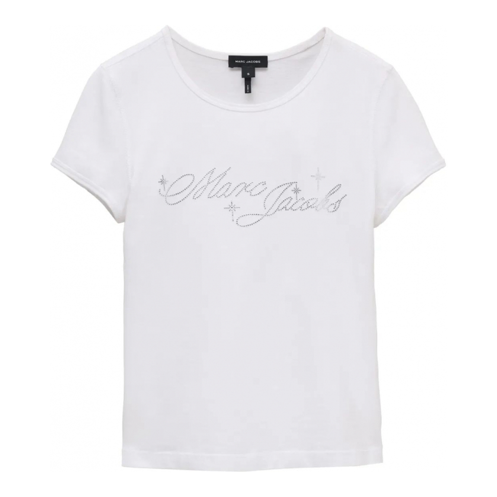 T-shirt 'Logo-Embellished' pour Femmes