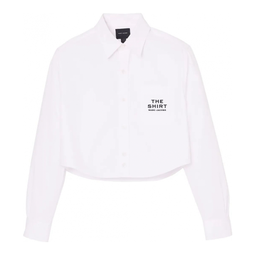 Chemise 'Logo-Embroidered' pour Femmes