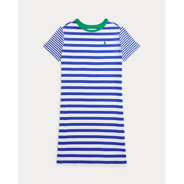 'Striped Cotton Jersey Tee Dress' pour Grandes filles