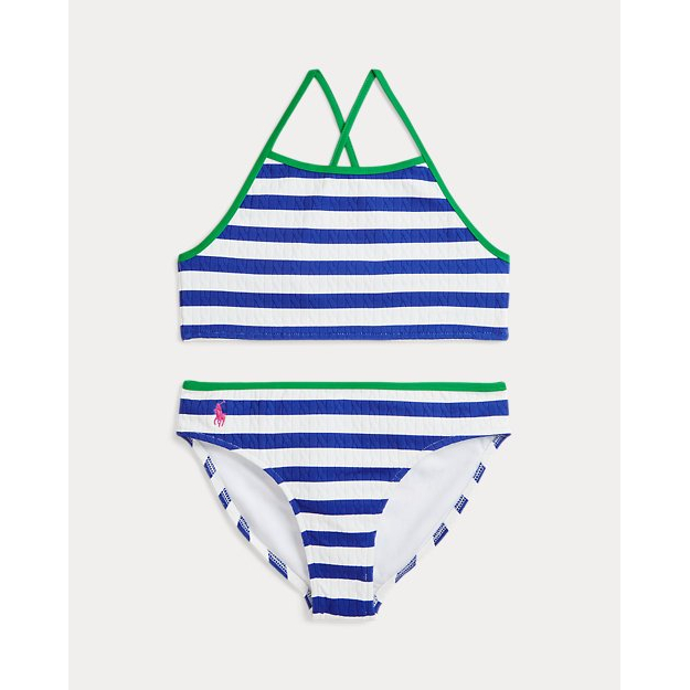 'Striped Two-Piece Swimsuit' pour Grandes filles
