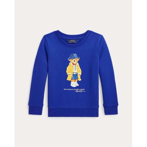 'Polo Bear Fleece Sweatshirt' pour Petites filles