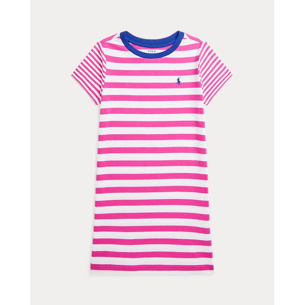 'Striped Cotton Jersey Tee Dress' pour Bambins & petites filles