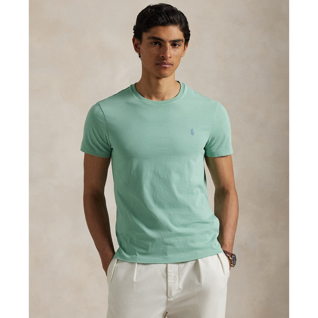 'Classic Fit Crew Neck T-Shirt' für Herren