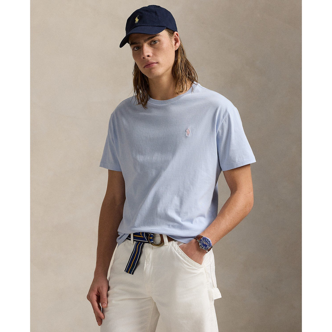 'Classic Fit Crew Neck T-Shirt' für Herren