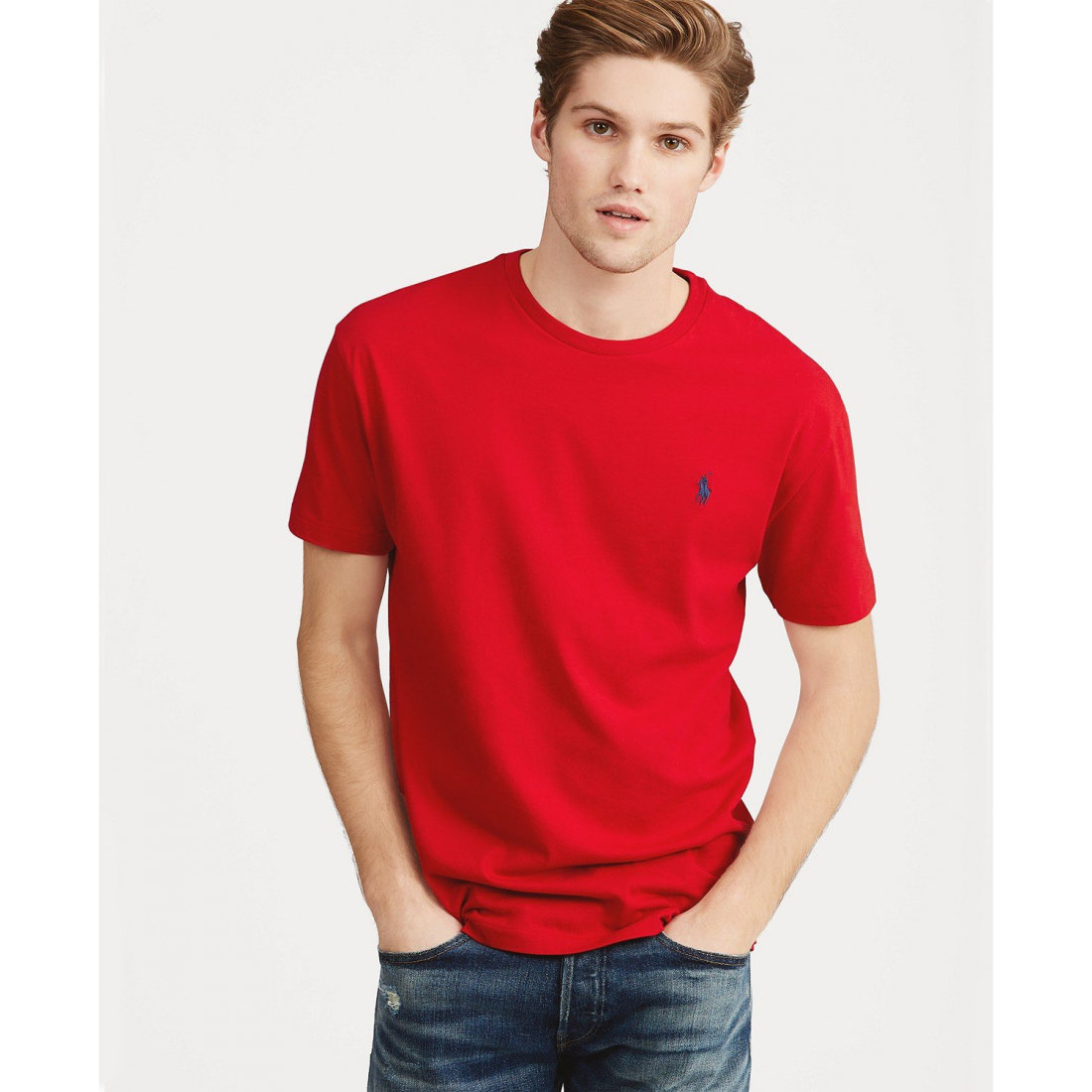 'Classic Fit Crew Neck T-Shirt' pour Hommes