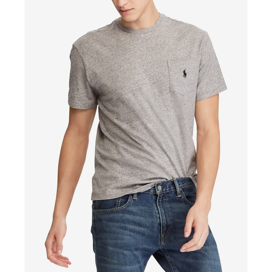 'Classic Fit Crew Neck Pocket T-Shirt' pour Hommes