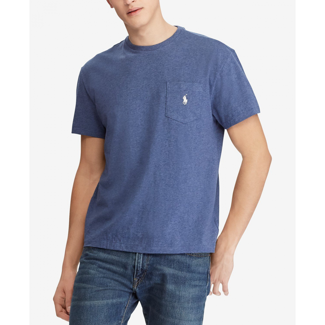 'Classic Fit Crew Neck Pocket T-Shirt' pour Hommes