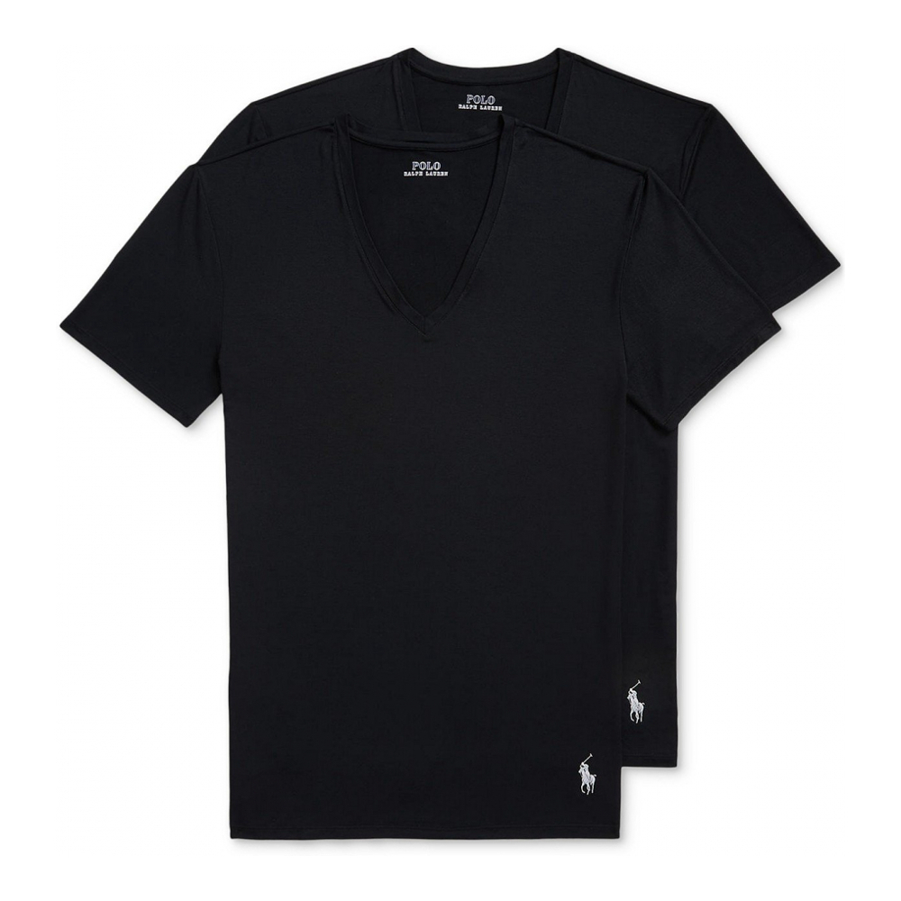 '2-Pack Perfect Flex V-Neck T-Shirts' pour Hommes