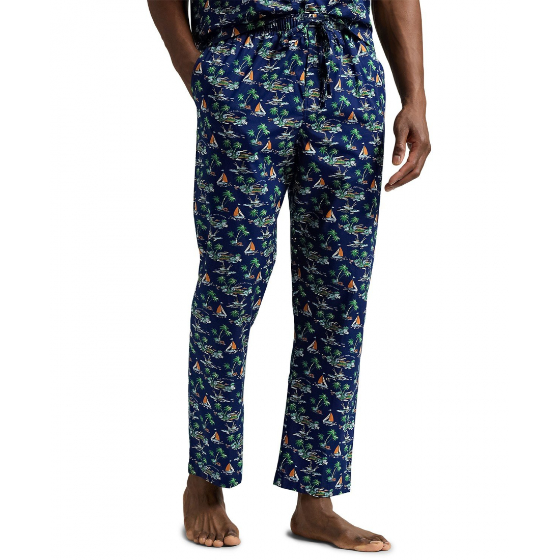 'Printed Woven Pajama Pants' pour Hommes