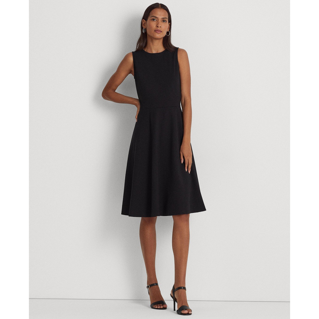 'Ponte Fit-and-Flare Dress' pour Femmes