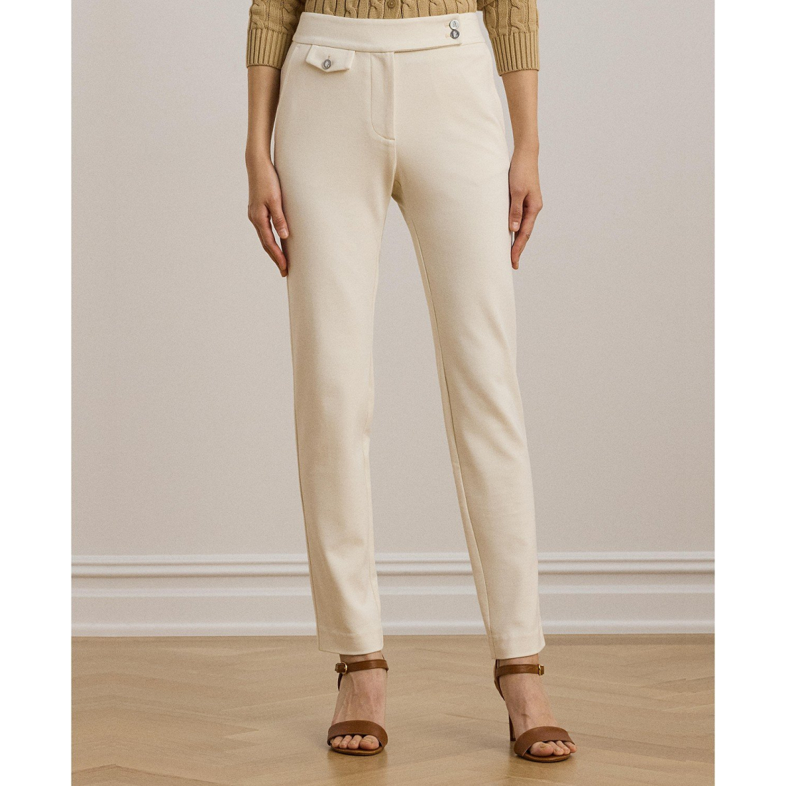 'Ponte Ankle Pants, Regular & Petite' pour Femmes