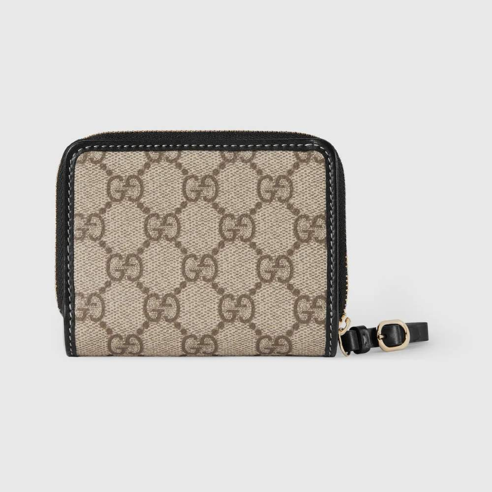Women's 'GG Emblem Zip Mini' Wallet