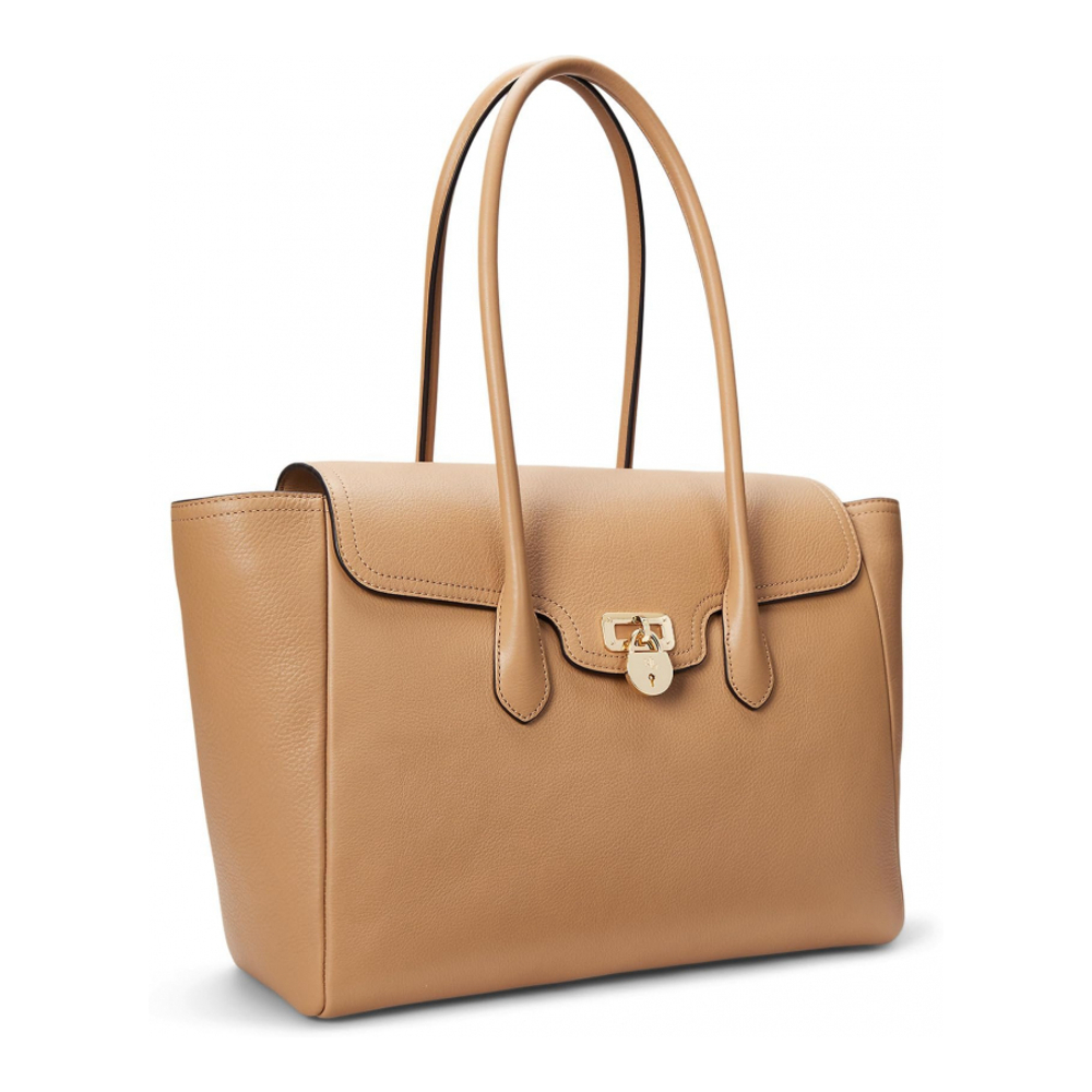'Pebbled Leather Large Tanner Satchel' pour Femmes