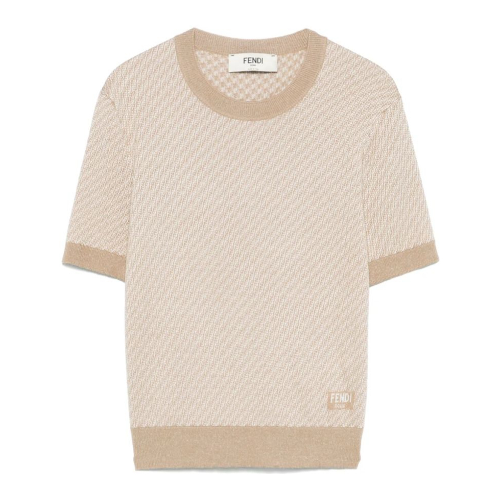 T-shirt 'Knitted' pour Femmes