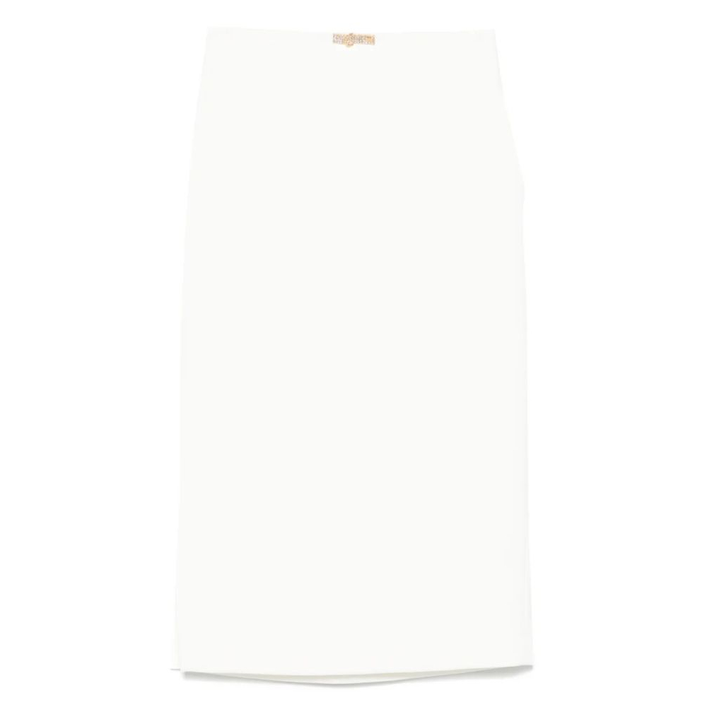 Women's 'Jewel-Detail Crepe' Midi Skirt