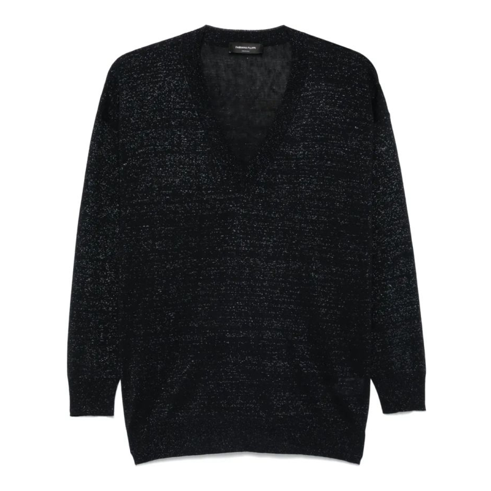 Pull 'Metallic-Thread' pour Femmes