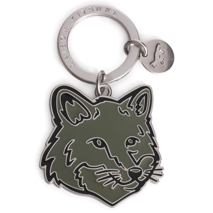 'Bold Fox Head' Schlüsselanhänger für Herren