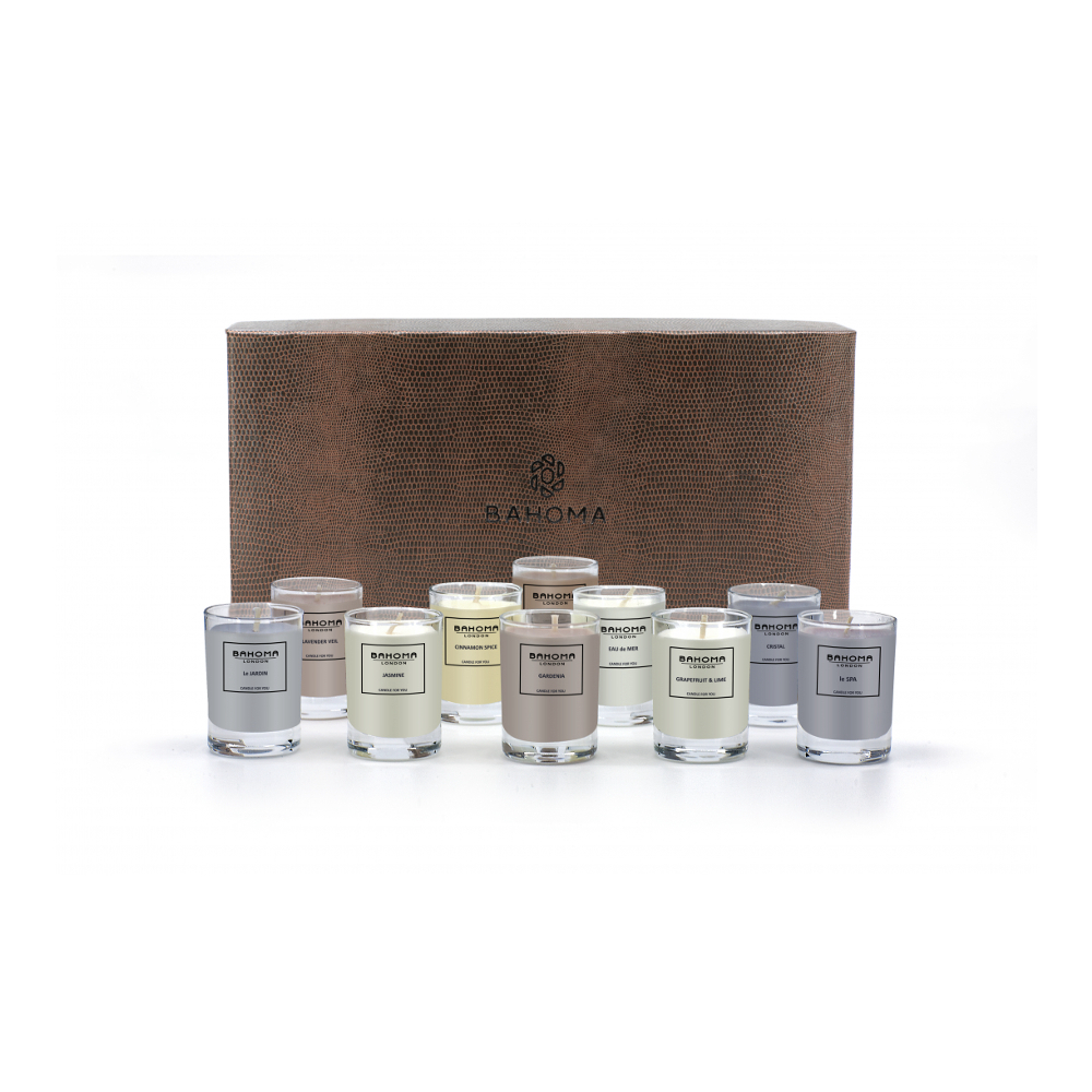 'Discovery' Candle Set - Elegant Escape 360 g, 10 Pieces