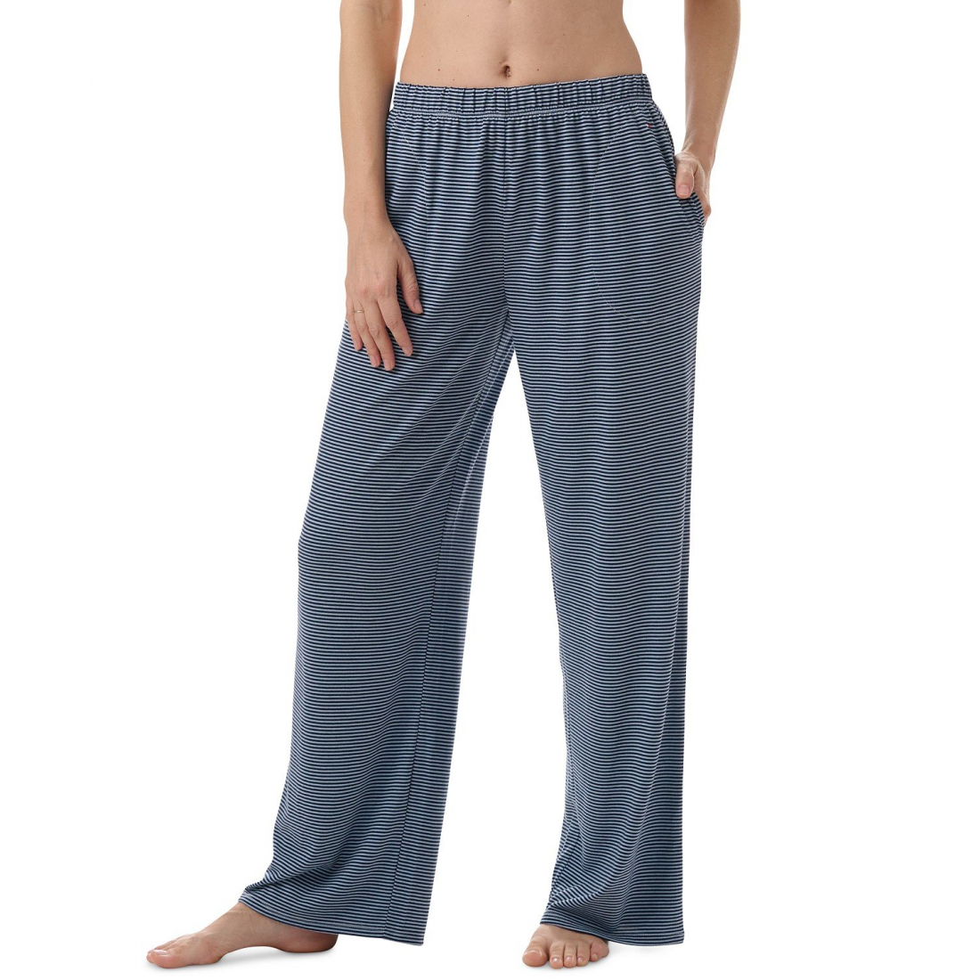 'Elastic-Waist Pajama Pants' pour Femmes