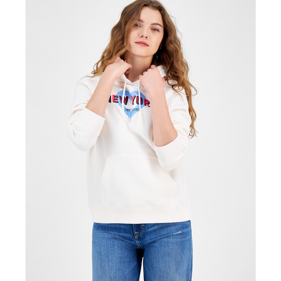 'x NYC Graphic Pullover Hoodie' pour Femmes